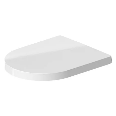 Duravit ME By Stark Compact Standard Toilet Seat - White Alpin