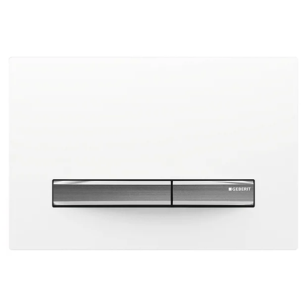 Geberit Sigma 50 White Flush Plate For UP320 Cistern - Image 2