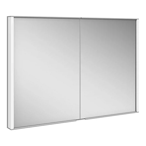 Keuco Royal Match 1000mm Semi-Recessed LED Illuminated Mirror Cabinet - Image 2