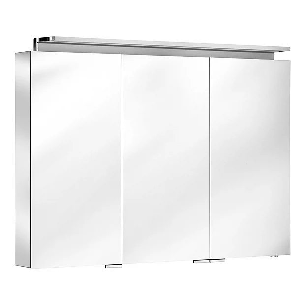 Keuco Royal L1 1000mm 3-Door LED Mirror Cabinet - Image 2