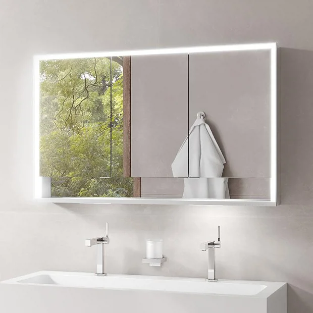 Keuco Royal Lumos 1200mm LED Illuminated Mirror Cabinet - Image 2