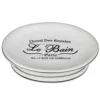 'Le Bain' White Ceramic Soap Dish