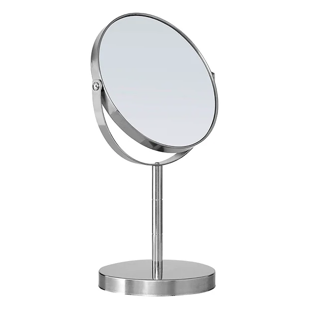 Stainless Steel Swivel Cosmetic Mirror - Image 2