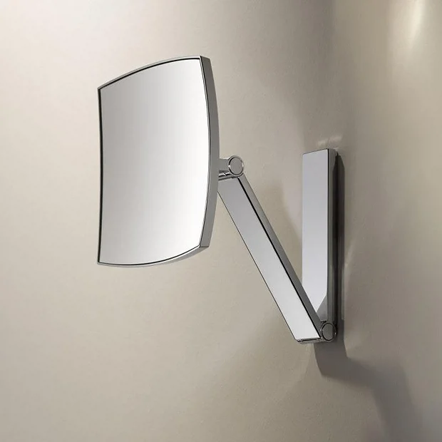 Keuco ILook Move Square Non-Illuminated Cosmetic Mirror - Chrome - Image 3