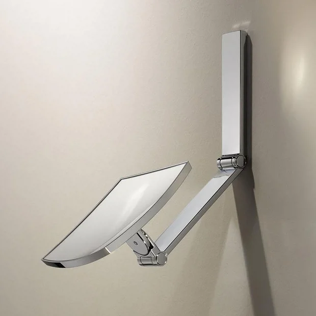 Keuco ILook Move Square Non-Illuminated Cosmetic Mirror - Chrome - Image 5