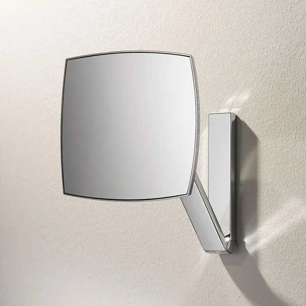 Keuco ILook Move Square Non-Illuminated Cosmetic Mirror - Chrome - Image 2