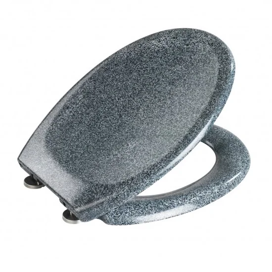 Wenko Ottana Premium Soft Close Toilet Seat - Granite