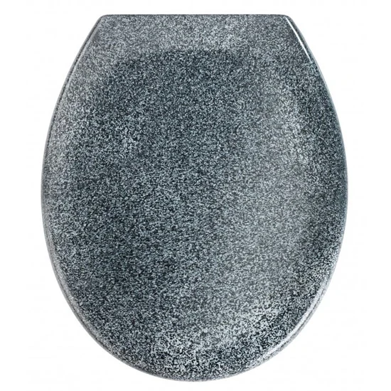 Wenko Ottana Premium Soft Close Toilet Seat - Granite - Image 2