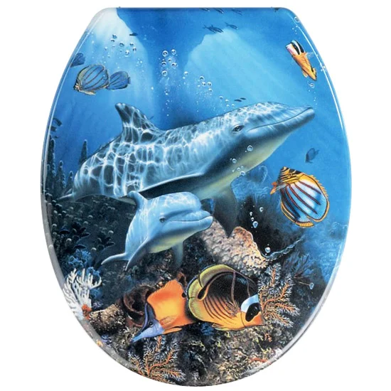 Wenko Sea Life Duroplast Toilet Seat - Image 2