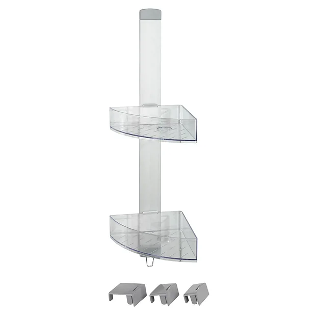 Wenko Premium Power-Loc Corner Shower Caddy - Image 4