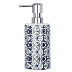 Wenko Murcia Blue Ceramic Soap Dispenser