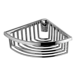 Keuco Deep Wire Corner Sponge Basket - Chrome