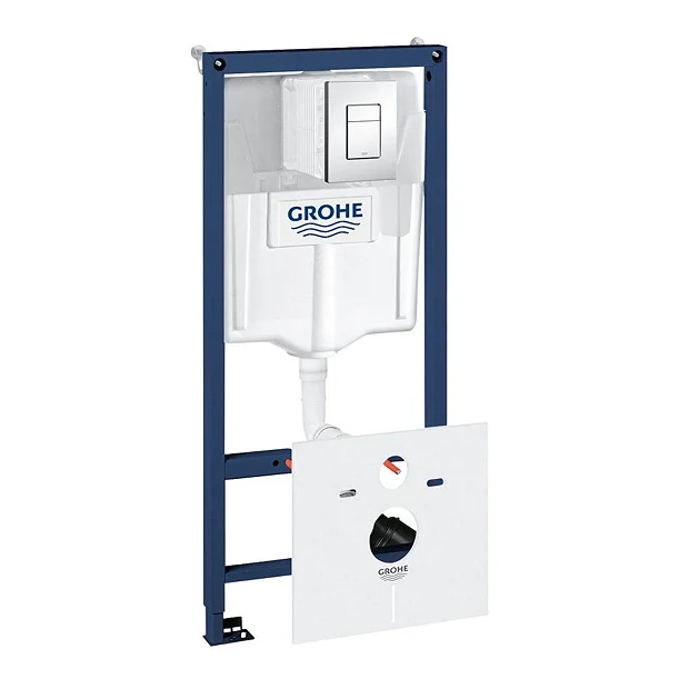 Grohe Rapid SL Fresh 1.13m 4 In 1 Set Low Noise Support Frame For Wall Hung WC - Image 2
