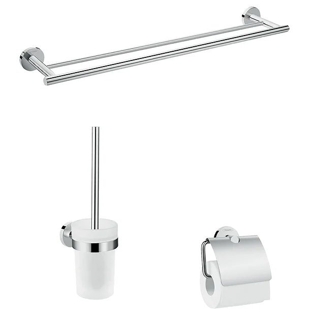 Hansgrohe Logis Universal 3-Piece Bathroom Accessories Set