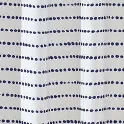 Aqualona Indigo Spot Polyester Shower Curtain - W1800 X H1800mm - 47422