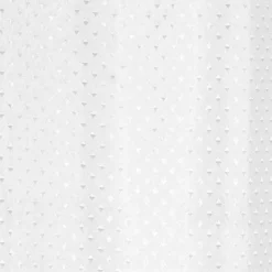 Extra Long Diamond Shower Curtain W2135 X H2135mm - White