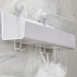 Joseph Joseph EasyStore Large Shower Shelf With Removable Mirror