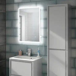 HIB Vega 50 LED Ambient Rectangular Mirror