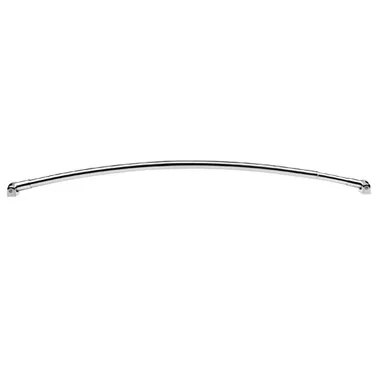 Croydex Premium Chrome Heavy Duty Telescopic Curved Rod 1850mm - Image 3