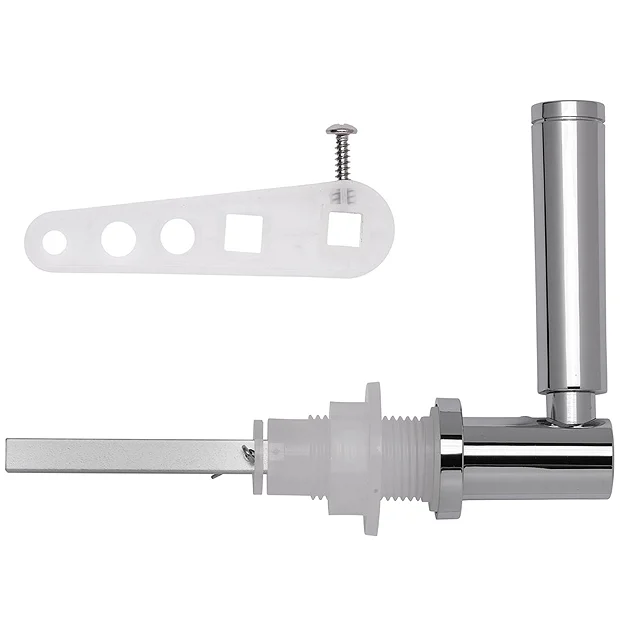 Croydex Contemporary Cistern Lever - Chrome - Image 5