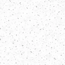 Arezzo White Terrazzo Round Bathroom Side Bath Table With Brushed Brass Frame