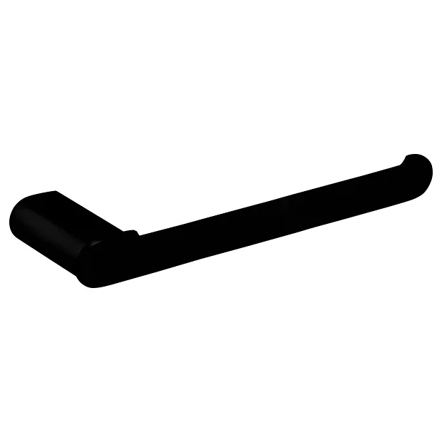 Arezzo Matt Black 220mm Towel Rail - Image 2