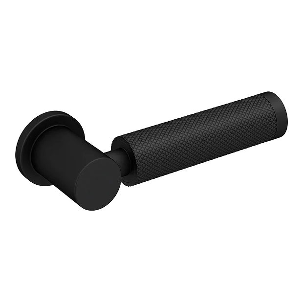 Arezzo Industrial Style Matt Black Cistern Lever - Image 2