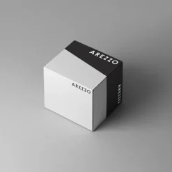 Arezzo C-Type Shower Curtain Rings (Pack Of 12) Matt Black