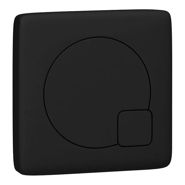 Arezzo Concealed WC Cistern Incl. Matt Black Square Flush Plate - Image 4