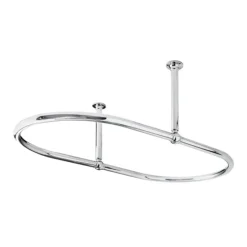 Bayswater Oval Traditional Shower Curtain Rail