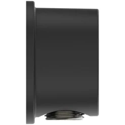 Ideal Standard Silk Black Idealrain Round Wall Elbow