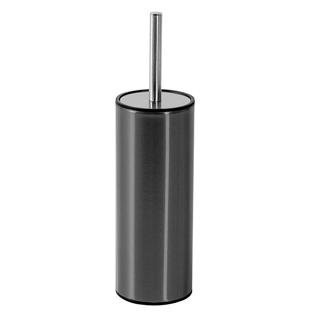 Cruze Grey Toilet Brush & Holder - Image 2