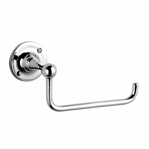 Chatsworth Traditional Toilet Roll Holder Chrome - Image 2