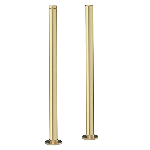 Chatsworth Standpipes For Freestanding Bath Taps Brushed Brass