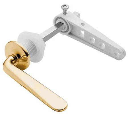 Deva Contract Basic Cistern Lever - Gold