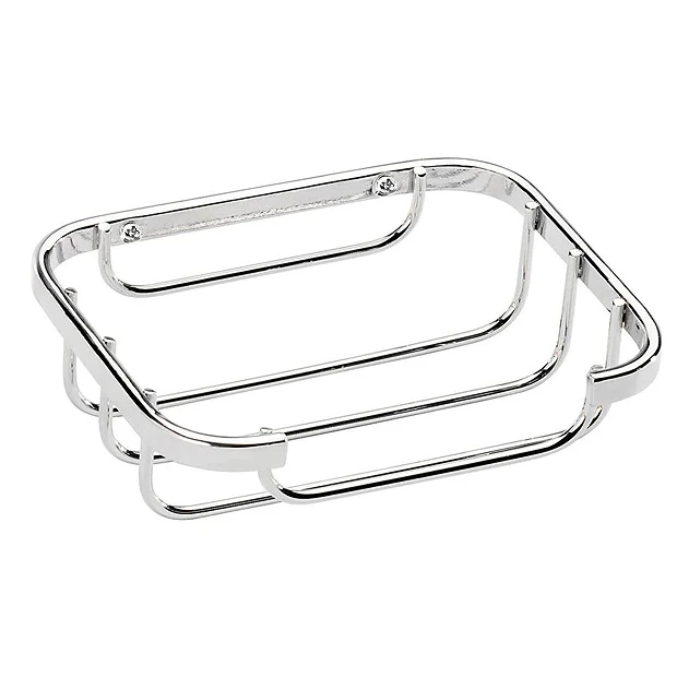 Croydex Wire Soap Dish - Chrome Plated