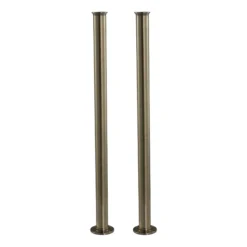 Chatsworth Antique Brass Standpipes For Freestanding Bath Taps