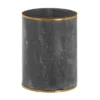 Toreno Grey Marble Brass Effect Tumbler