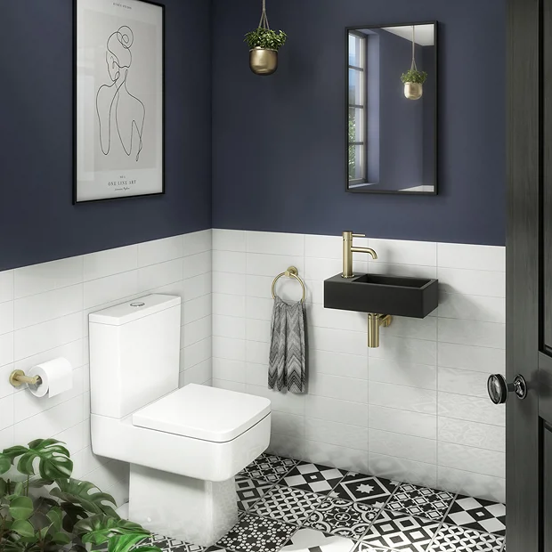 Arezzo Industrial Style Brushed Brass Round Towel Ring