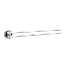 Smedbo Villa Swing Arm Towel Rail - Polished Chrome