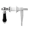 Chatsworth Luxury Black Ceramic Cistern Lever Handle