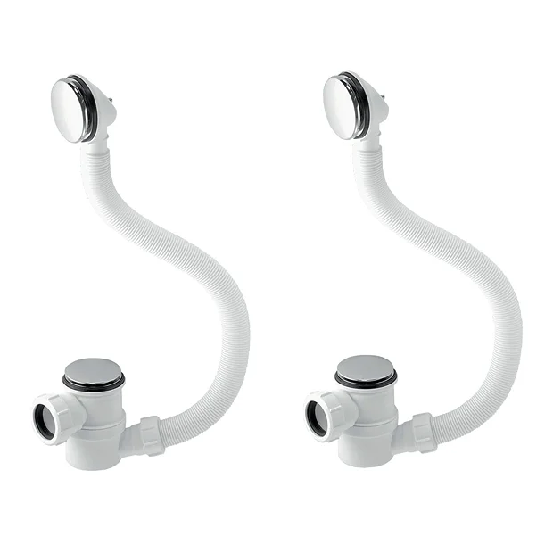 Trojan Twin Clicker Wastes With Integral Shallow Waste Traps