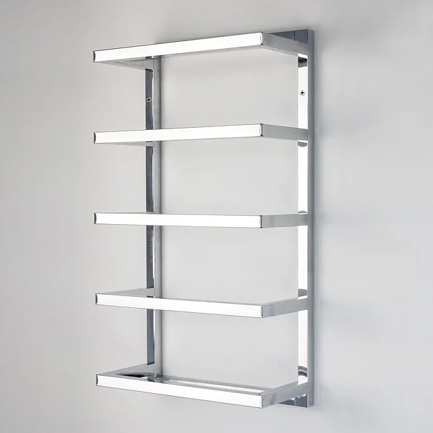 Milan 5 Tier Towel Rack - Chrome