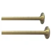 Arezzo Brushed Brass Trap And Isolating Set