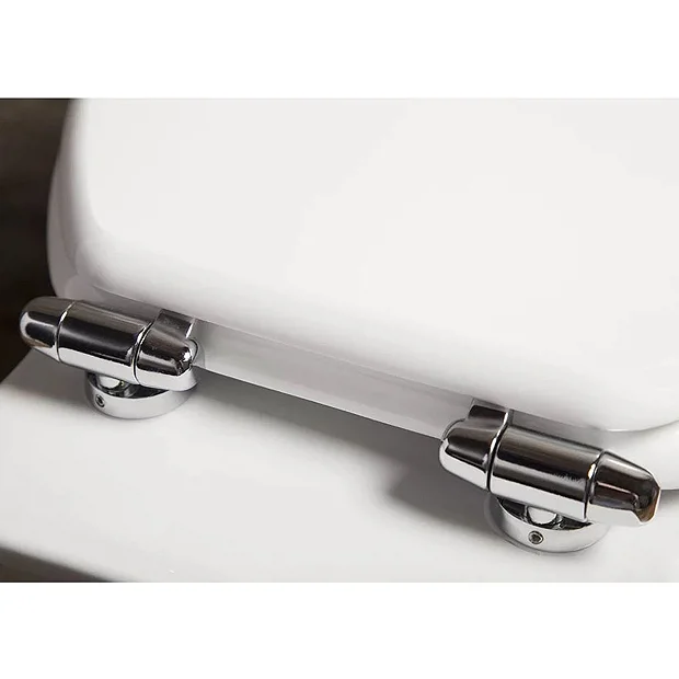Chatsworth White Soft Close Toilet Seat