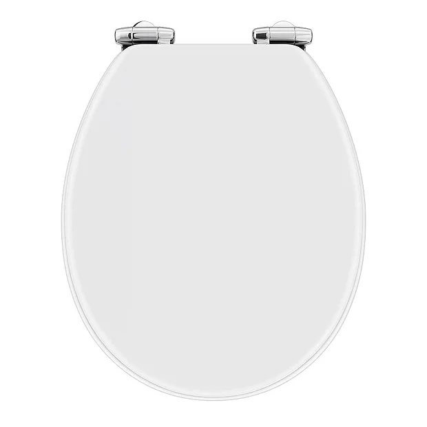 Chatsworth White Soft Close Toilet Seat - Image 2