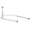 Old London - Chrome U-Shaped Shower Curtain Rail