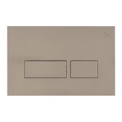 Crosswater MPRO Stainless Steel Effect Dual Flush Plate