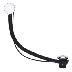 Cruze Bath Pop-up Waste & Overflow - Chrome