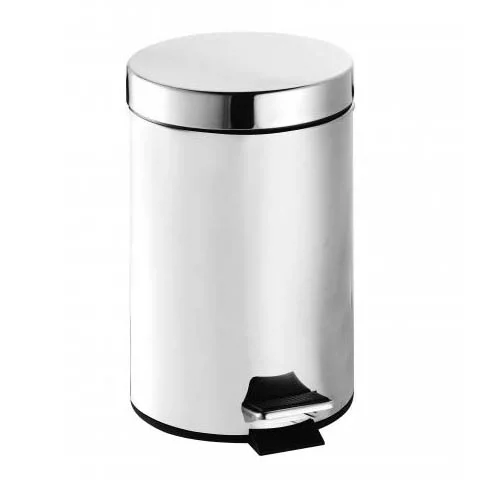 Croydex 3 Litre Stainless Steel Pedal Bin - Image 2